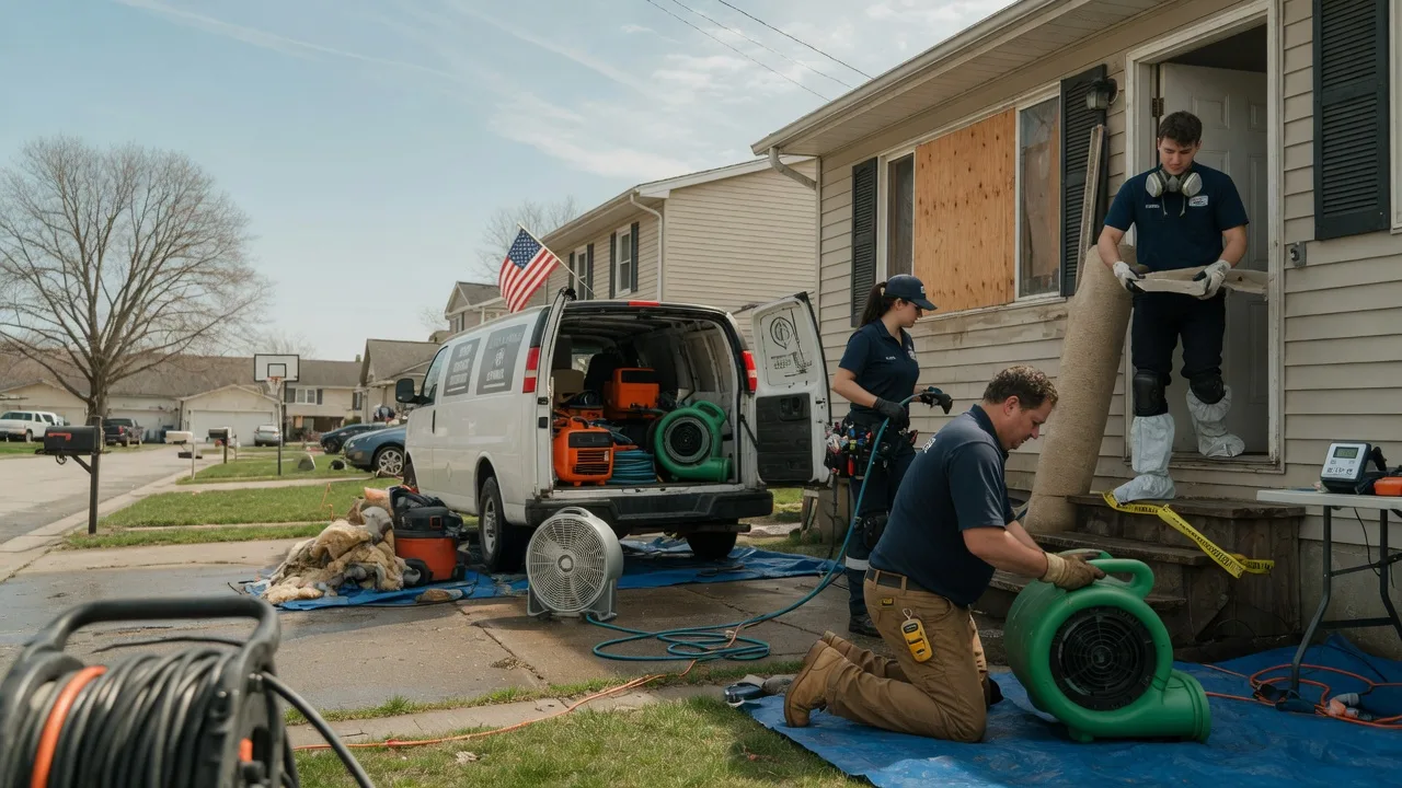 Water Damage Restoration in Hunter, OK near me